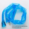 SOTICA Tattoo Clip Cord Covers - 125PCS Clip Cord Covers Tattoo Clip Cord Sleeves Tattoo Clip Cord Bags Disposable Tattoo Machine Bags for Tattoo Supplies Tattoo Accessories(Blue)