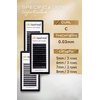 Eyelash Extension B C CC D J Curl Mix 5-20mm 0.03-0.15 Super Matte Classic Lash Extensions Professional Supplies for Lash Techs (C-0.03, 5-8mm)