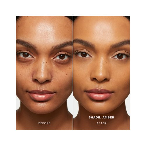 Hourglass Vanish Seamless Finish Foundation Stick. Satin Finish Buildable Full Coverage Foundation Makeup Stick for an Airbrushed Look. (AMBER)