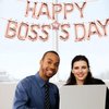 Happy Boss's Day Balloons Banner Party Decorations, International Boss Day Banner Boss Lady Women Balloons Office Decoration Happy Boss Day Decoration