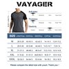 VAYAGER Men's Swim Shirts Rash Guard UPF 50+ T Shirts Quick Dry Loose Fit Water Surfing Shirt(Gray-XL)