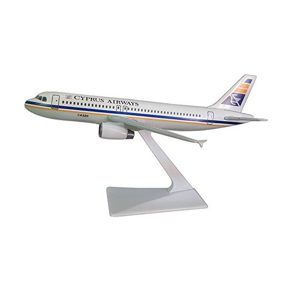 Cyprus Airways A320-200 Airplane Miniature Model Plastic Snap-Fit 1:200 Part# AAB-32020H-026