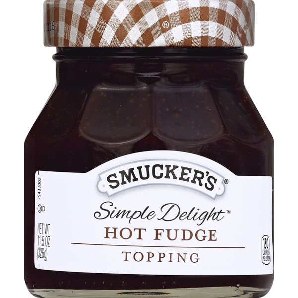 Smucker's Simple Delight Hot Fudge Topping, 11.5 oz