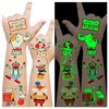Cerlaza Luminous Circus Temporary Tattoos for Kids, Circus Carnival Theme Party Decorations Favors for Girls and Boys, Carnival Games Prizes Party Supplies Accessories -38 Styles
