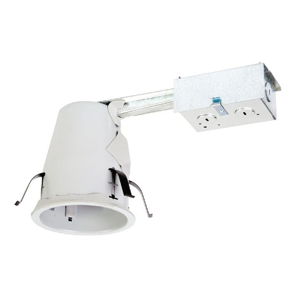 HALO Eaton Lighting E4RTATSB 4" Remodel Recessed Housing, Silver