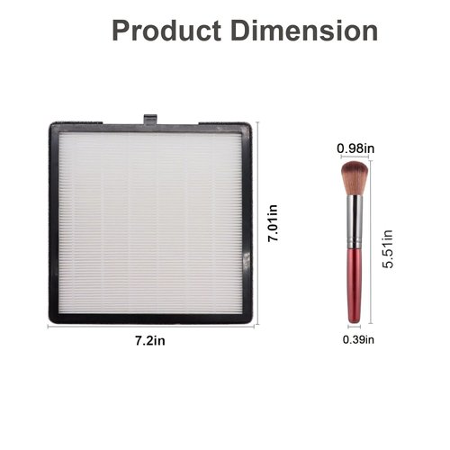 ibubu Nail Dust Collector Filters 2 Pack Nail Dust Suction Collector Replacement Filter with Nail Art Dust Powder Remover Brush for Electric Nail Dust Collector Machine Nail Salon Dust Extractor