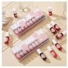 10 Colors Liquid Tint Stain, Korean Lip Gloss Moisturizing Natural Mini Liquid Lipstick, Multi-Use Lip and Cheek Tint, Lip Stain Long Lasting Waterproof, Non-Stick Cup