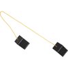 Buyers Products WC35225 Mini Rubber Wheel Chock Set, 5 x 3 x 2.25 Inches, 36 Inch Nylon Rope, Ideal For ATVs , Riding Lawnmowers And Gas-Powered Scooters, Rust And Chemical Proof