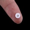 Tooth Gems Kit, 10pcs 2mm DIY Acrylic Tooth Crystal Ornaments Teeth Diamond Jewelry Decoration Glittering Tooth Gem Kit White with Box for Tooth Decor Nails Decor
