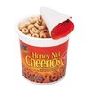 Honey Nut Cheerios Cereal Cup, Honey, Heart Healthy Breakfast Cereal, Gluten Free Cereal with Whole Grain Oats, 10.8 Ounce, 6 Count