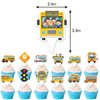 School Bus Birthday Party Decorations School Bus Party Supplies Includes School Bus Happy Birthday Banner Cake Cupcake Toppers Balloons for School Bus Party Favors Back to School Party Supplies