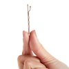 Okuna Outpost 360 Pack 2 Inch Hair Pins with Clear Holder, Bulk Set of Bobby Pins in 2 Styles and 4 Colors