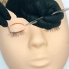 6 Pairs Replacement Eyelids For Mannequin Head Eyelids Realistic Eyelids Silicone Practice Eyelash Training Eyelids Removable Eyelids with Lashes for Lash Practice Eyelash Extensions