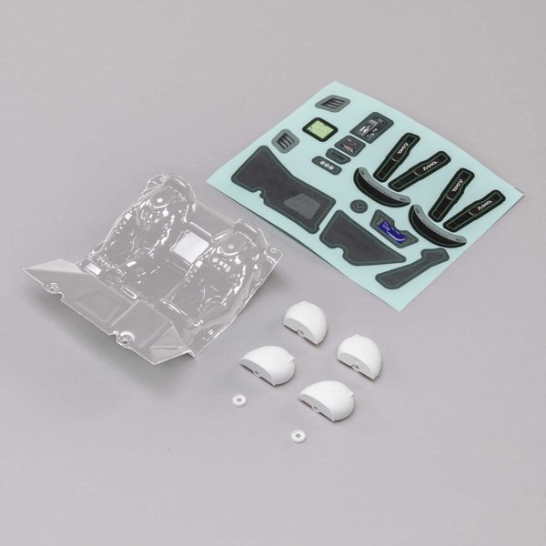 Axial Interior Set, Clear, Capra: UTB18, AXI210000