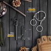 Gifts for Men Dad Husband, Valentines Day Anniversary Birthday Gifts Idea for Him Boyfriend Man, Survival Kit 14 in 1, Survival Gear and Equipment, Fishing Hunting Camping Accessories, Cool Gadgets
