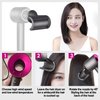 BVACUMHEAD Anti-Flight Flyaway Attachment Nozzles For Dyson Supersonic Hair Dryer HD01 HD02 HD03 HD04 HD08 HD15, Hair Dryer Tools Accessaries Parts, Anti-Flight Flyaway Attachment