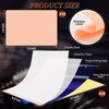 30 Pcs Tattoo Skin Practice Kit, Include 10 Pcs Tattoo Practice Skins & 20 Pcs Tattoo Transfer Paper, for Beginners Fake Skin Tattooing (7.5 * 5.8/11.6 * 8.2 IN)