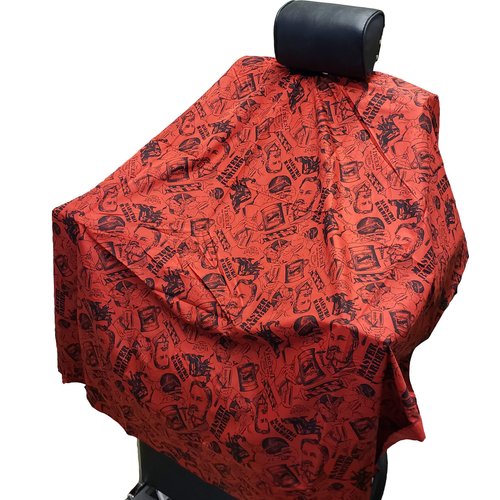 Vincent Nostalgic Cutting Cape (Red)