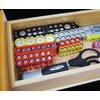 Storacell by Powerpax AAA Battery Storage Caddy, Black, Holds 12 Batteries (Not Included)