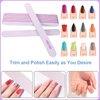 Nail File and Buffer Set (16 Pack), Nail File Kit Professional Nail Files & Buffers Manicure Supplies Filer Buffer for Natural Nails, 100/180 Grit 7 Way Nail Filing Polishing Buffer for Nail Care