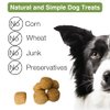 4Legz Molasses Ginger Snap Dog Treats – Healthy, Crunchy, Vegan Biscuits with Whole & Real Ingredients – All Natural & USA‐Baked, 7 oz