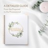 Your Perfect Day Wedding Planner for Bride - Planning Book and Organizer, Bridal Binder with Countdown Calendar