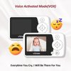 VTimes Video Baby Monitor with Camera and Audio No WiFi 2.4" Screen, Portable Baby Camera, Baby Camera Monitor Night Vision, 1000ft Range, 2X Zoom, Ideal for Baby Elderly Pet (NO Charging Plug)