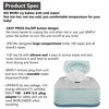 GOGO PURE Baby Wipe Warmer, Dispenser, Holder and Case with Bonus 30 Breastmilk Storage Bags - Warmer with Easy Press On/Off Switch, Great Combination, Great Baby Gift (Blue/Grey)