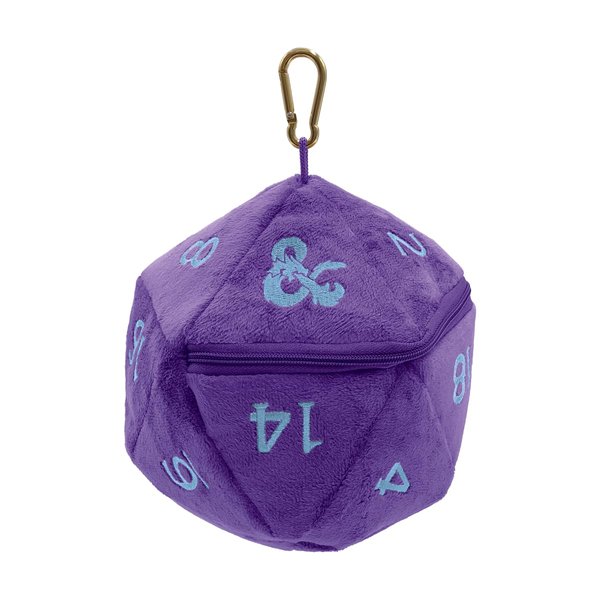 Ultra Pro - Plush D20 Underdark Dice Pouch for Phandelver and Below: The Shattered Obelisk for Dungeons & Dragons, 20 Sided Dice Pouch for DND MTG, Carry your Gaming Accessories In Style