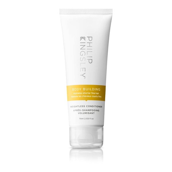 PHILIP KINGSLEY Body Building Volumizing Conditioner for Fine Hair, Women and Men, Anti-Frizz Volumizer, Thickening Volume Hair Products, 2.5 oz