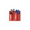 LINE2design Firefighter Tool Pouch 4-Pocket Tool Holder Police Belt - EMS Glove Pouch Fits Inside Turnout-Bunker Pockets
