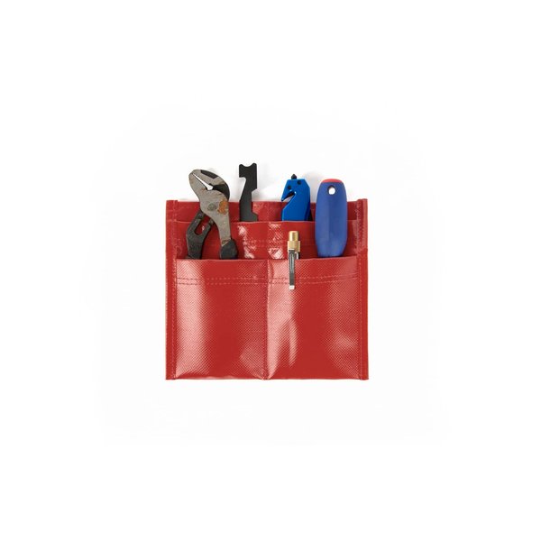 LINE2design Firefighter Tool Pouch 4-Pocket Tool Holder Police Belt - EMS Glove Pouch Fits Inside Turnout-Bunker Pockets