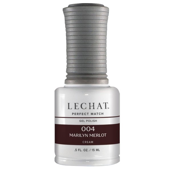 LeChat Perfect Match Gel Polish, Marilyn Merlot, 0.5 Fl Oz (PMS04)