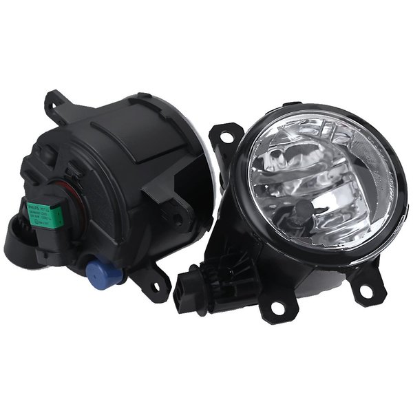 Aynaxcol Fog Lights with H11 Clear Bulbs Compatible With Honda TSX RDX TL CR-V Pilot 2011-2015 Acura