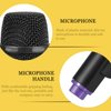 Ipetboom Simulated Microphone Toy, 1 Pc Fake Microphone Pretend Play Mic Microphone Karaoke Prop Fun Birthday Party Favors