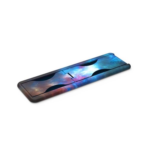 PureGear Updated Version KikStik Universal Kickstand & Grip, Ultra-Thin, Low Profile, Compatible with Wireless Charger, Fits Most Phones, Pocket Friendly Cell Phone Stand (Celestial)