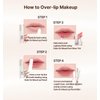 Heart Percent Dote On Mood Lip Pencil Slim, Defines and Fills Creamy Lip Liner Retractable Lipstick Pencil with Built-In Sharpener, 02. Creamy Pink
