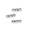 Halloween Skull Hair Clips Skeleton Hair Barrettes Clips Halloween Goth Hair Pin BHWH03 (3 PCS Set)