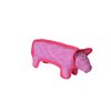 DURA FORCE - Durable Woven Fiber - Pig- Squeakers - Multiple Layers. Made Durable, Strong & Tough. Interactive Play Dog Toy (Tug, Toss & Fetch). Machine Washable & Floats (Regular)