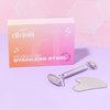 Stainless Steel Face Roller - Premium Gua Sha Facial Tools Stainless Steel GuaSha Tool and Face Roller Set - Gua Sha Stainless Steel Gua Sha Tool - Metal Face Roller and Gua Shua Set - Spa Gifts