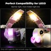 Rorliny LED Light Kit for Lego-31133 White Rabbit, Lighting Set Compatible with Lego-31133 White Rabbit Building Blocks Model (Lights Only, No Lego Set)