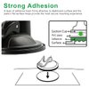 Ramtech 4-Pack 65mm Dashboard 3M VHB Adhesive Pad Mounting Disk for Suction Cup Mount, Compatible with GPS, Mobile Cell Phone, Car DVR, MP4, Tablet PC, Car DVR, MP4, E-Book, DMD65