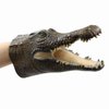 Yolococa Alligator Puppet Crocodile Head Puppets Realistic Soft Latex Rubber Animal Glove Hand Puppet for Kids
