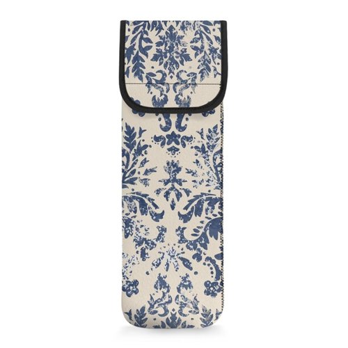 Generic Ohuysud Floral Curling Iron Travel Case Flat Iron Travel Case for Hair Tools Curling Iron Organizer Bag Heat Resistant Curling Iron Straightener Storage Bag
