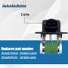 Cooling Fan Resistor 25385-C1600 25385-2T600 Fits for 2011-2020 Hyundai Kia Models