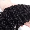Amella Hair 100% Unprocessed Kinky 1 Bundle Remy 8A Brazilian Curly Virgin Hair Extensions 100g/pc Natural Black Color(10inch)
