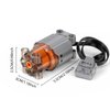 M0003 L Motor Power Function Motor for Electric Toy, Motorized Building Blocks Motor Kit, Compatible with Technology, Remote Controlled Building Set
