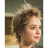 Wedding Crown for Bride Rhinestone Princess tiara for Women Prom Queen Crown Pageant-Bridal Wedding Crown