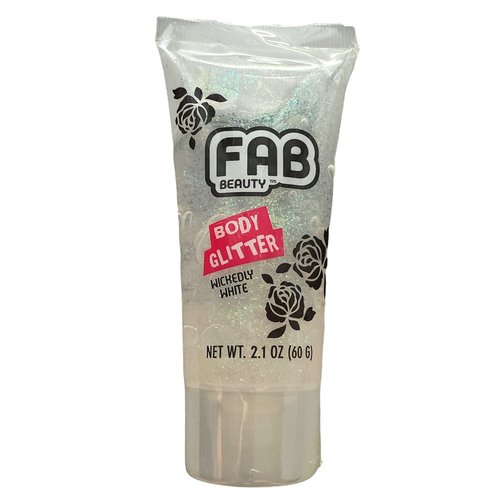 FAB Beauty Sassy Silver Body Glitter