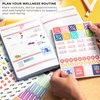 Clever Fox Mega Sticker Pack – 2,000+ Small Planner Stickers – Seasonal, Time Management, Budget & Inspirational Stickers for Adults – Sticker Book for Women – Aesthetic Calendar & Journal Accessories